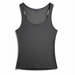 4/$20 Blue Angels Gray Racerback Ribbed Tank Top - Size Medium